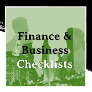 Finance & Business Checklists