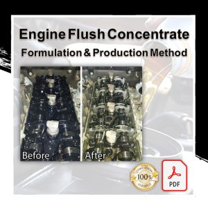 AlphaClean Engine Flush/Pre-Oil-Change Engine Cleaner Formulation and Production Method